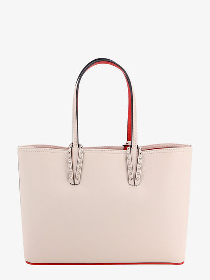 Tote leather bag with removable internal pouch thumbnail