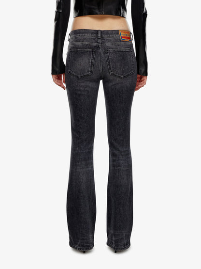 Cotton jeans with metal oval-d logo thumbnail