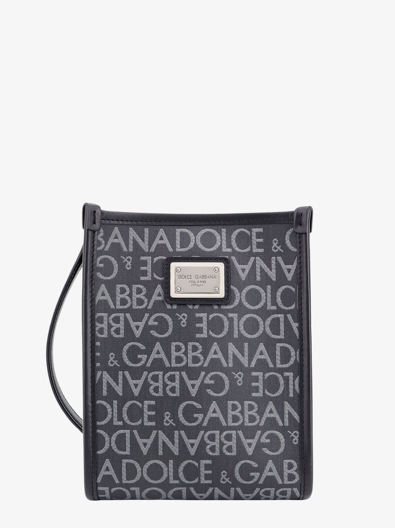 Shopping shoulder bag all over logo motif