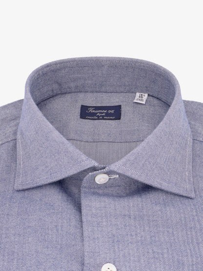 Herringbone cotton shirt thumbnail