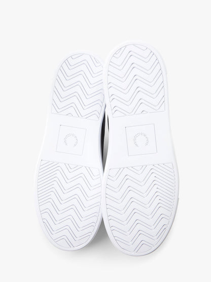 Suede sneakers with logo print thumbnail