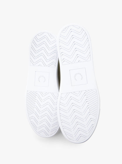 Suede sneakers with logo print thumbnail