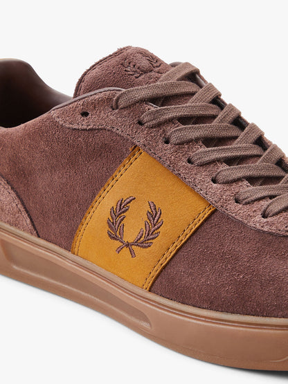 Suede sneakers with iconic embroidery thumbnail