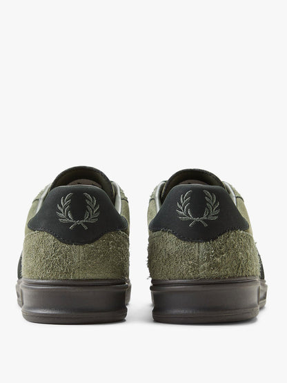 Suede sneakers with iconic embroidery thumbnail