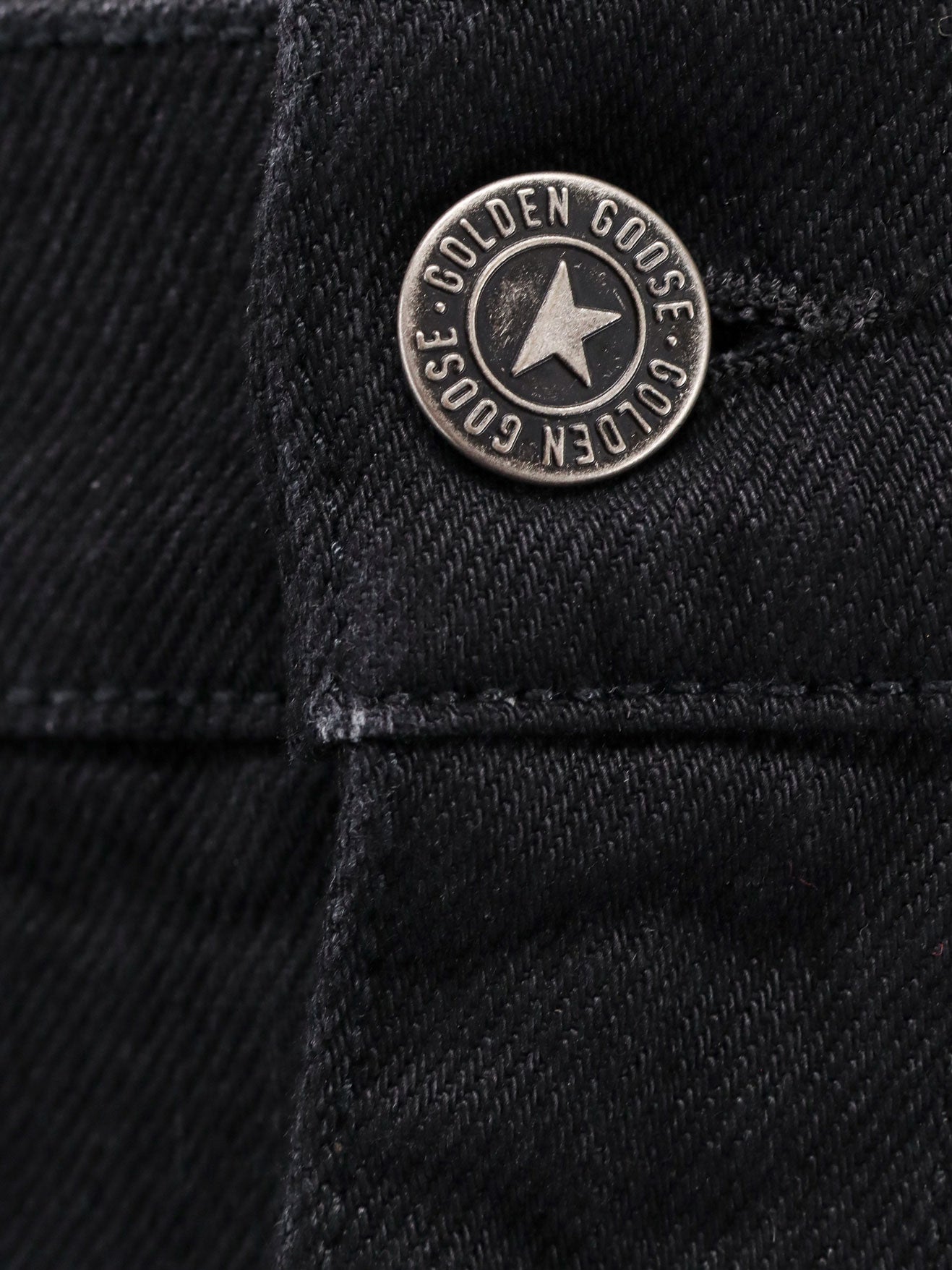 Pantalone slim fit black denim