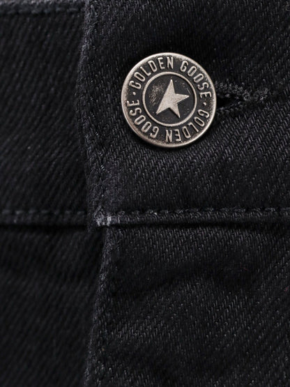 Pantalone slim fit black denim thumbnail