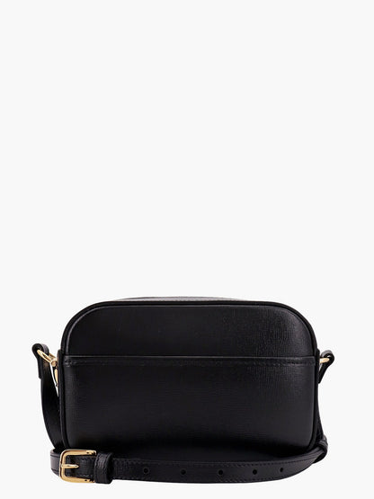 Leather shoulder bag with iconic metal horsebit thumbnail