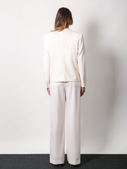 Virgin wool trouser with pinces thumbnail