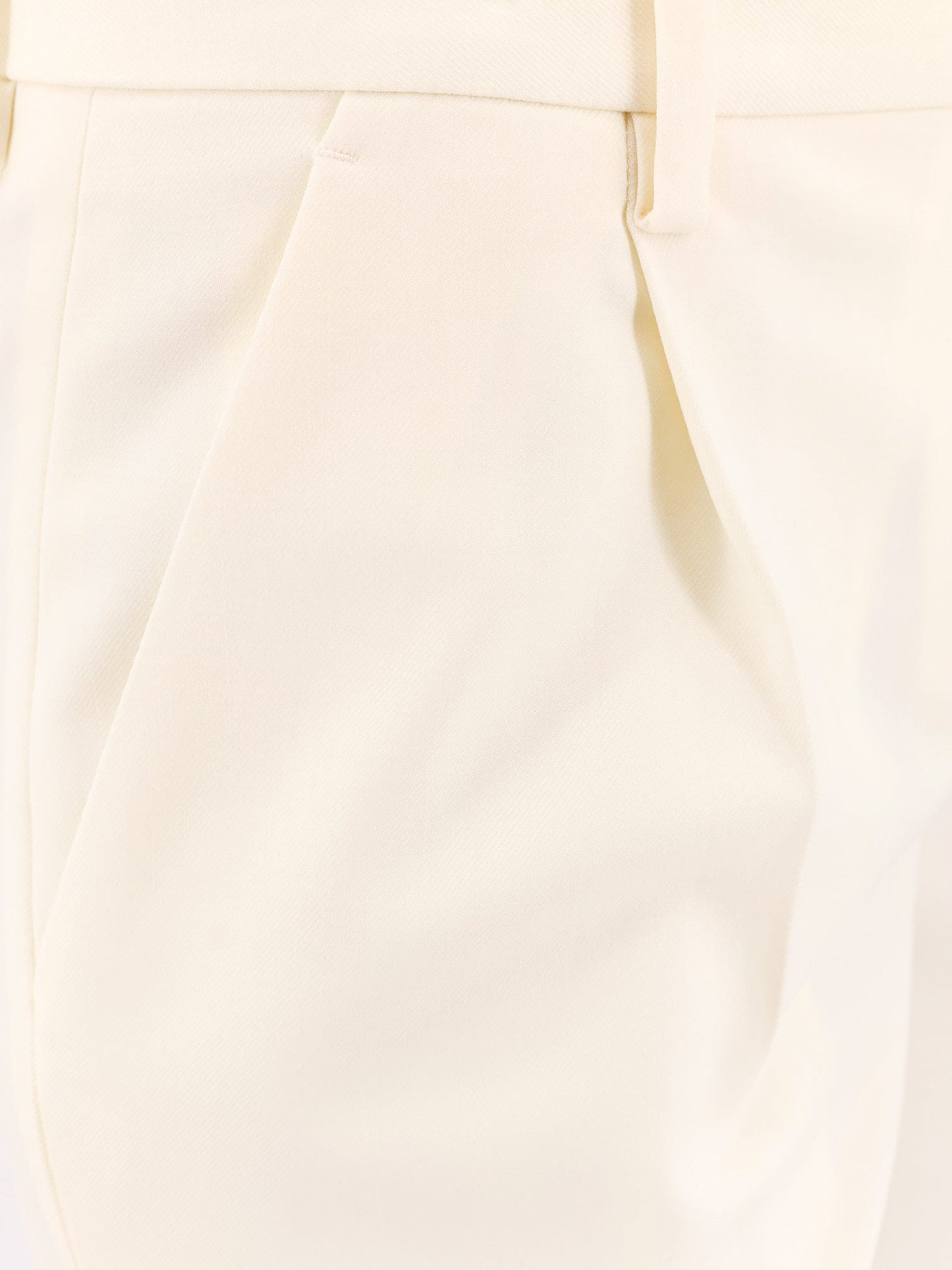 Virgin wool trouser with pinces