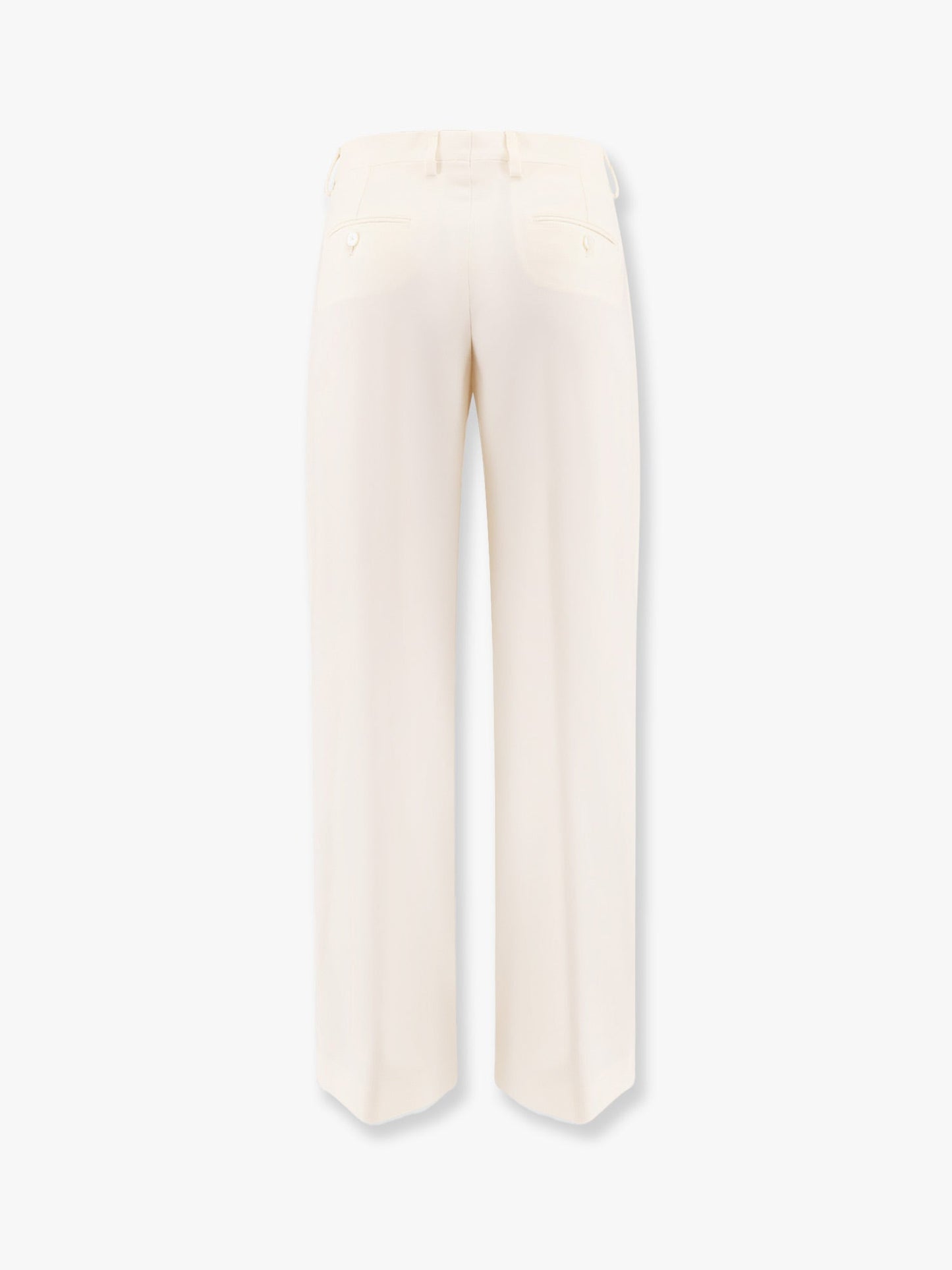 Virgin wool trouser with pinces
