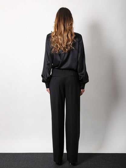 Virgin wool trouser with pinces thumbnail