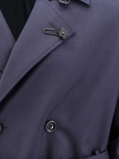 Virgin wool and mohair trench thumbnail