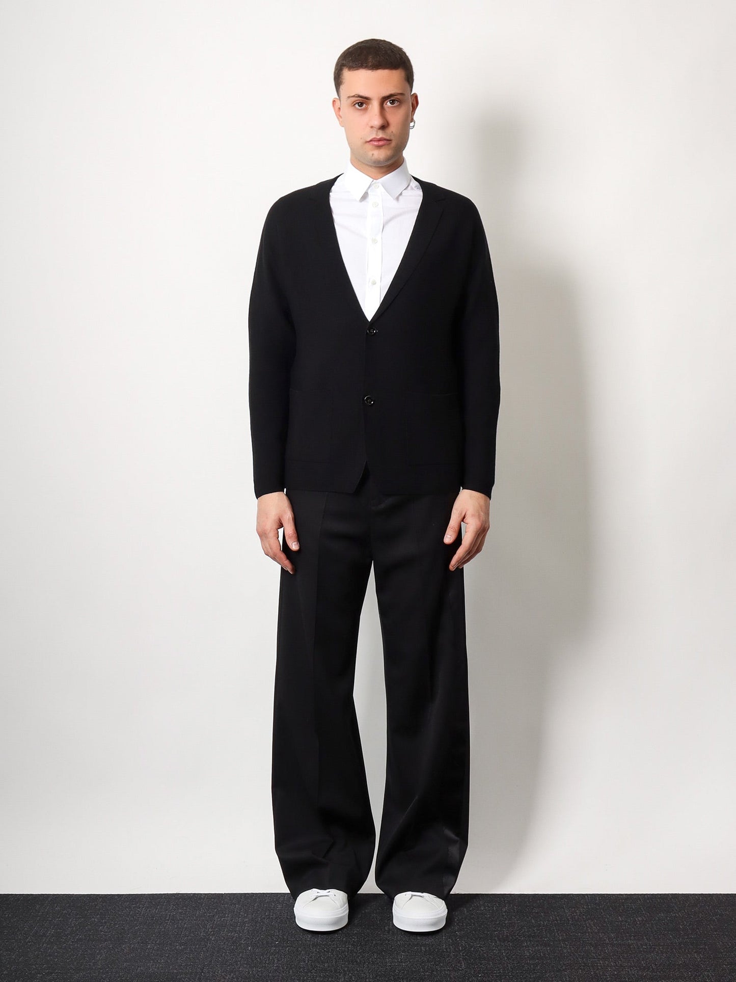 Wool and silk blazer