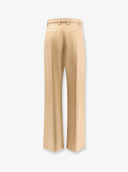 Silk trouser with belt thumbnail