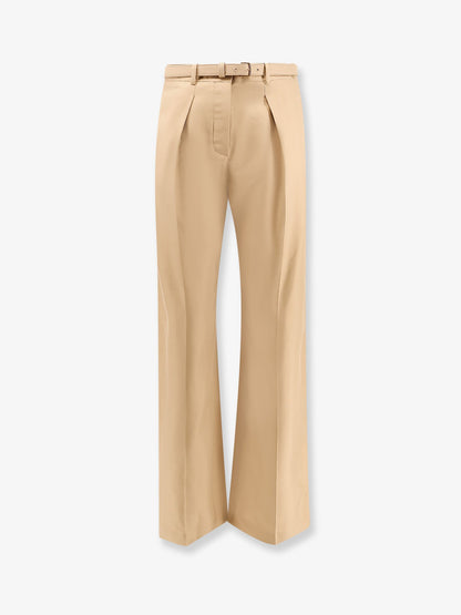 Silk trouser with belt thumbnail