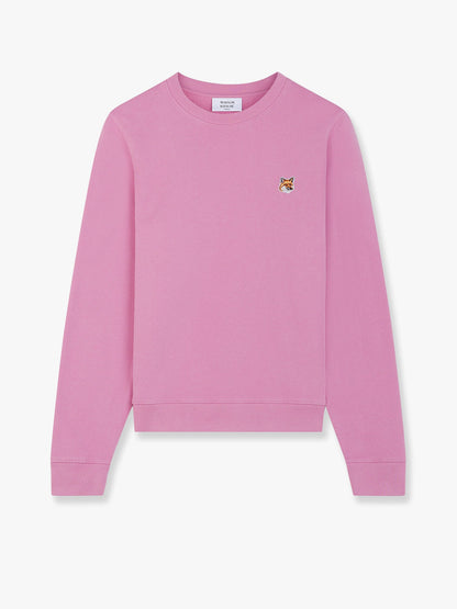 Cotton sweatshirt with iconic embroidered logo on the front thumbnail