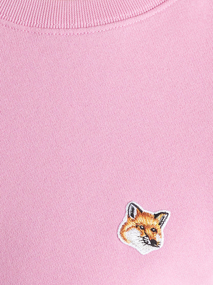 Cotton sweatshirt with iconic embroidered logo on the front thumbnail