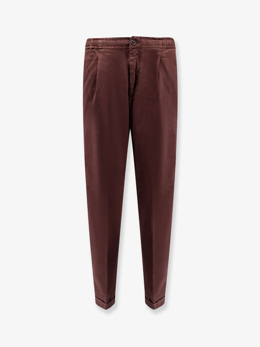 Stretch cotton trouser