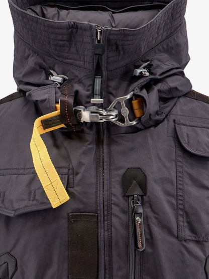 Nylon jacket with removable padding thumbnail