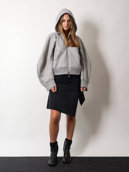 Wool skirt with wool insert thumbnail