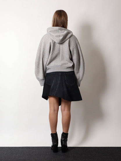 Wool skirt with wool insert thumbnail