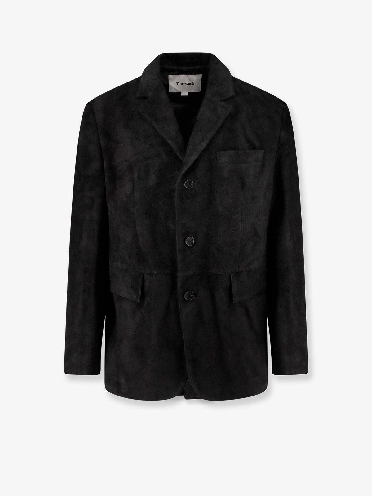 Suede blazer