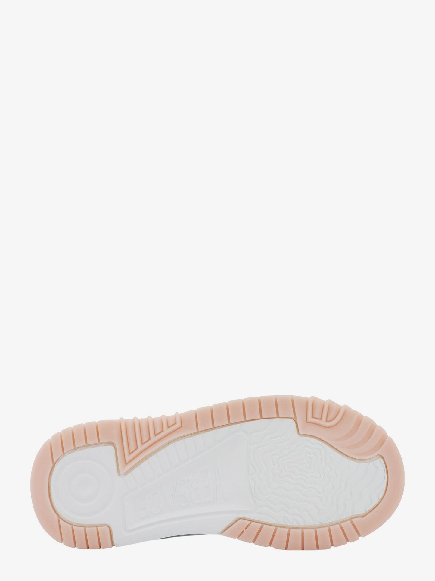 Leather sneakers with greca detail