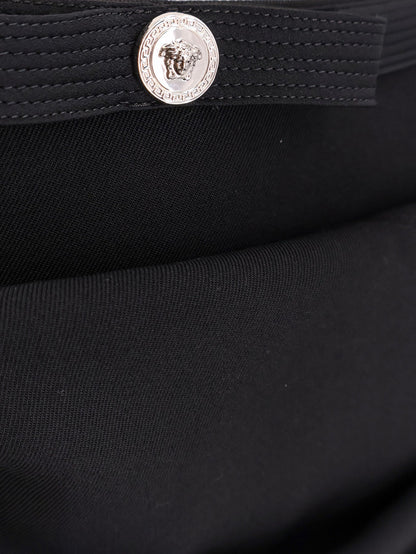 Responsible  wool mini skirt with medusa detail thumbnail