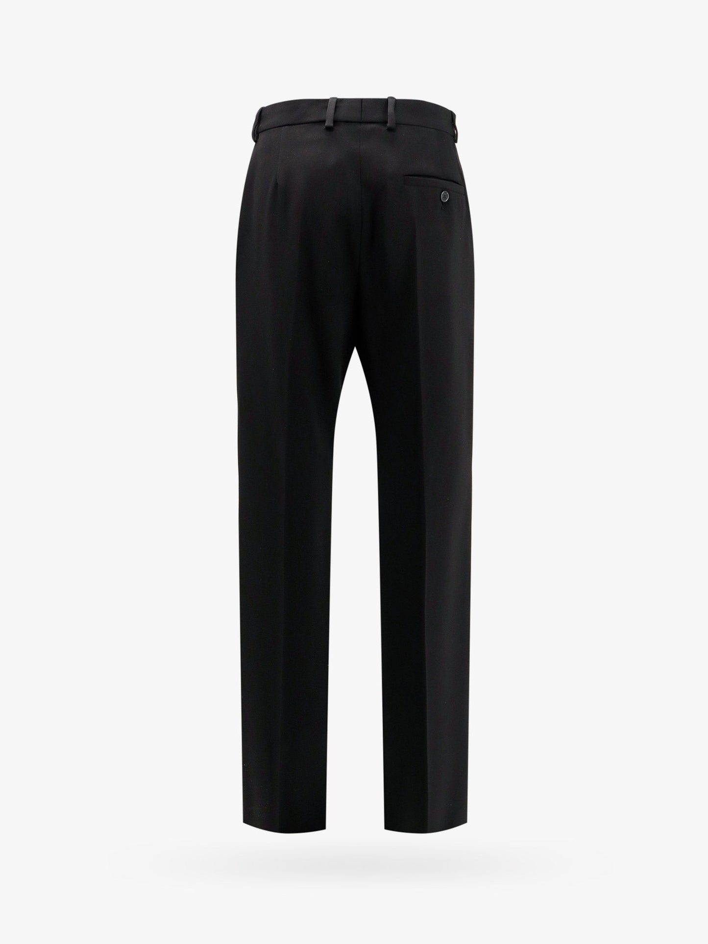 Slim fit wool trouser