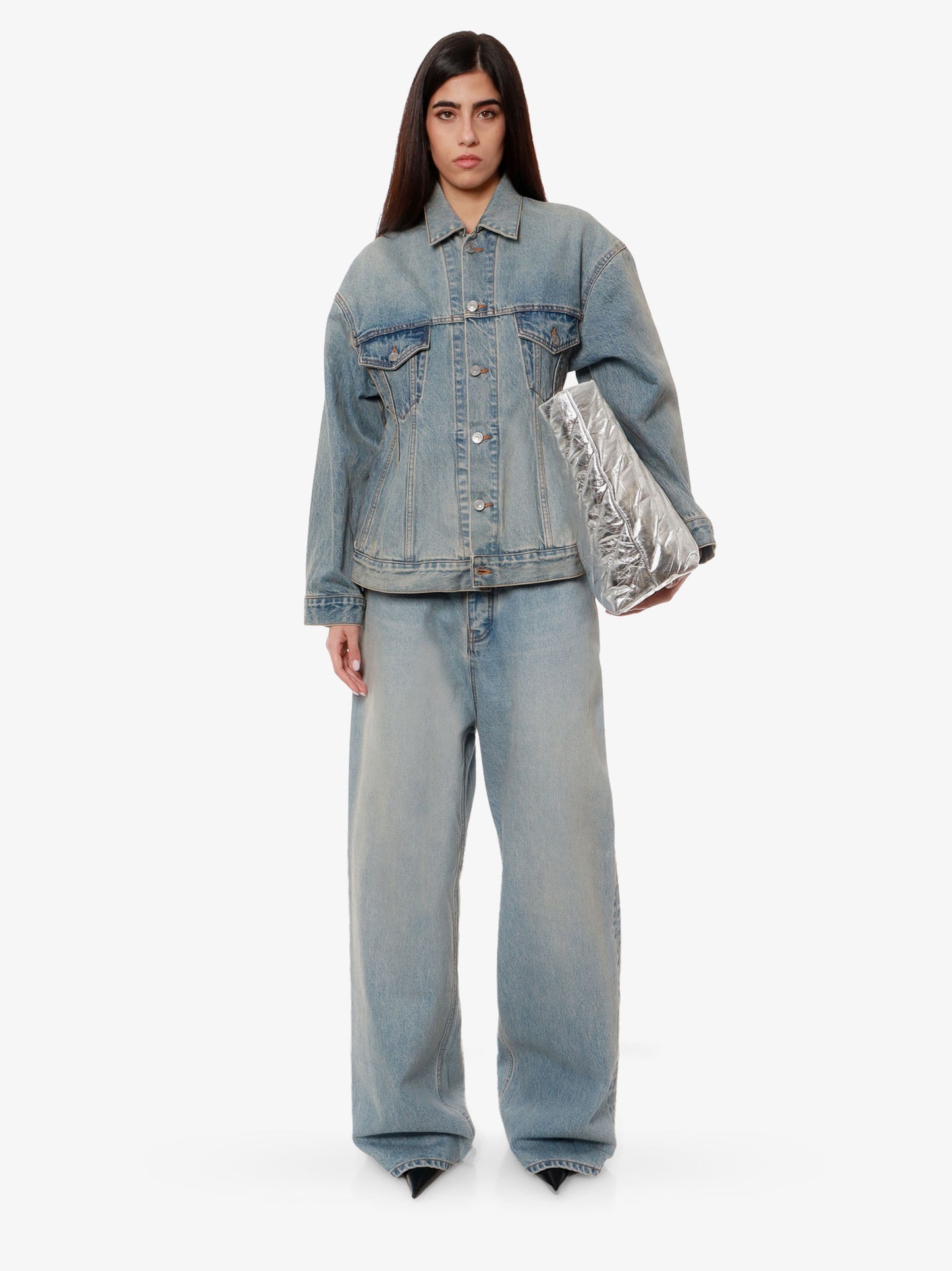 Hourglass denim jacket