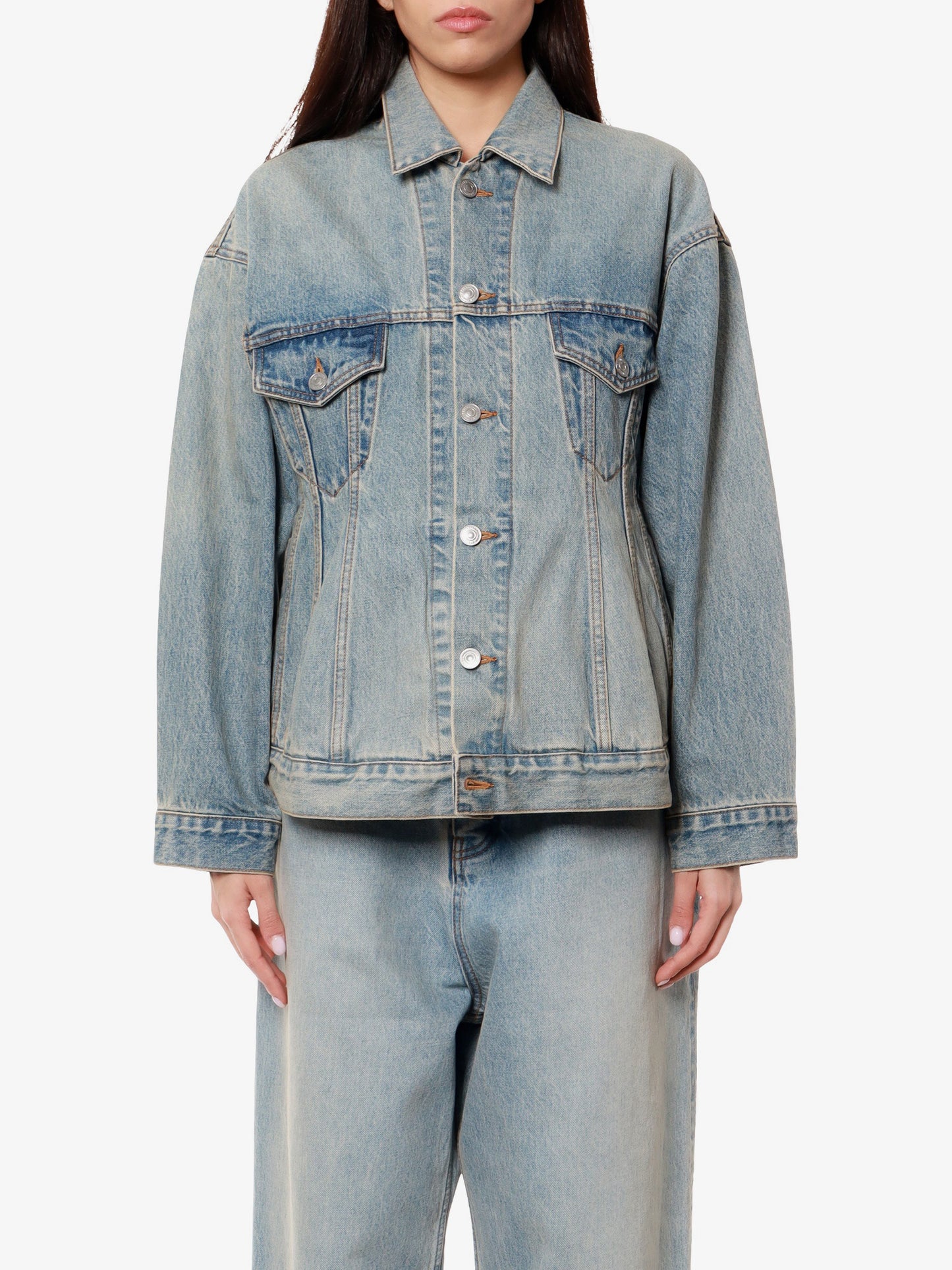 Hourglass denim jacket