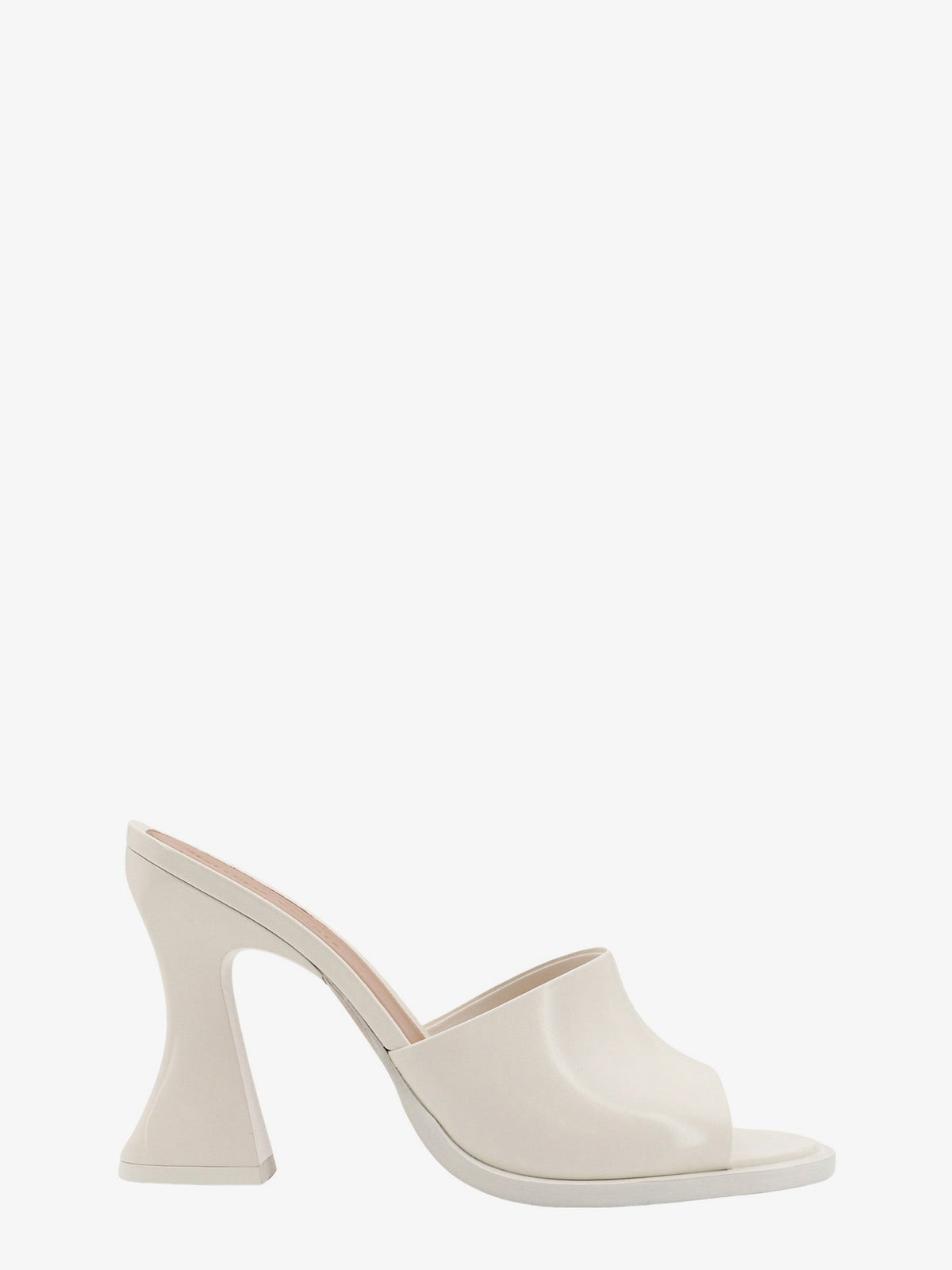 Patent leather sandals