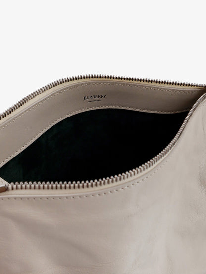 Leather shoulder bag with ekd detail thumbnail