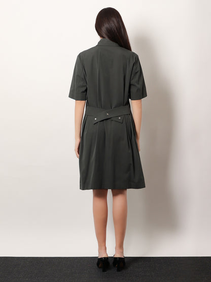 Cotton blend dress with ekd embroidery thumbnail