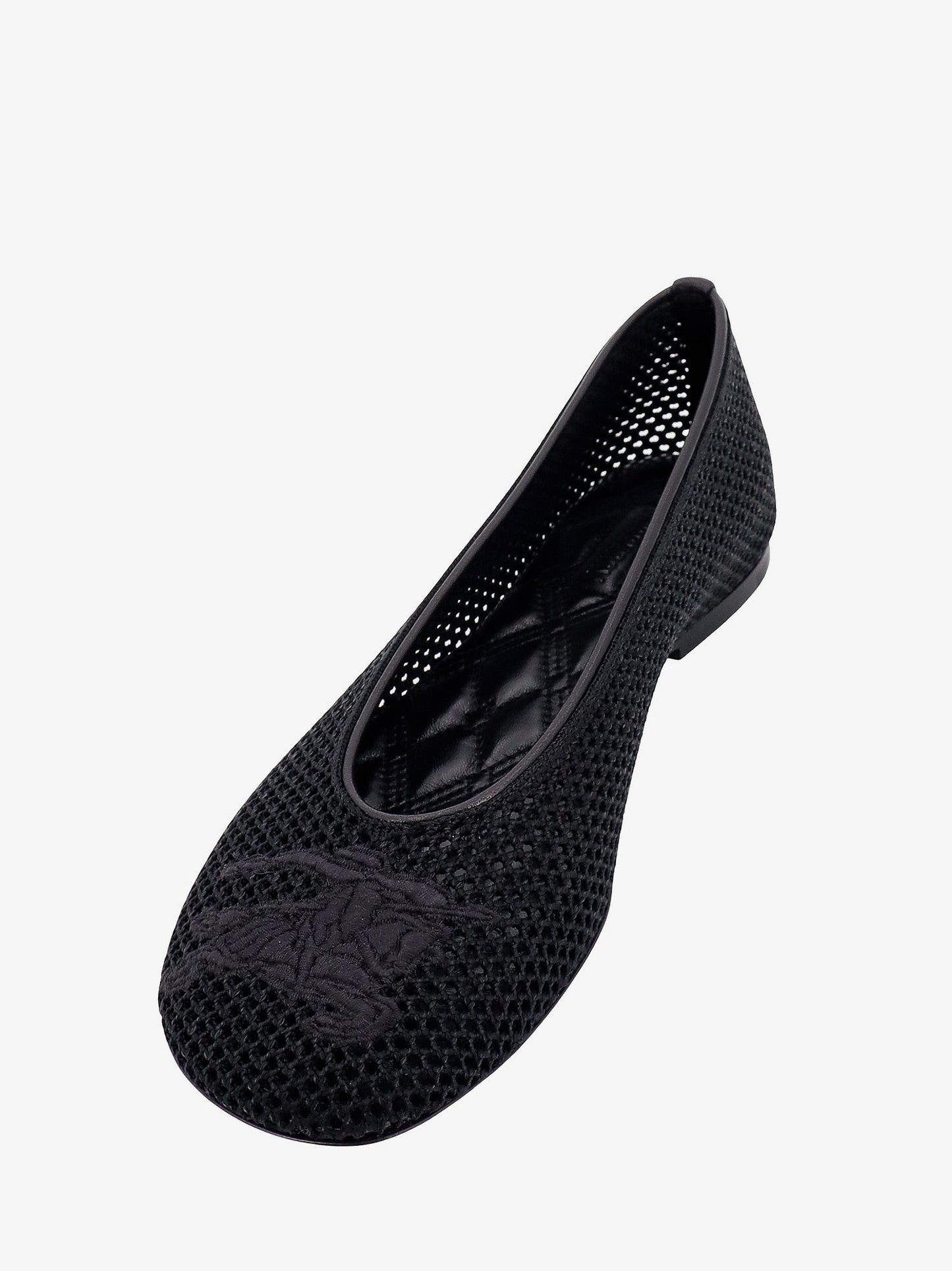 Mesh ballerinas with ekd detail