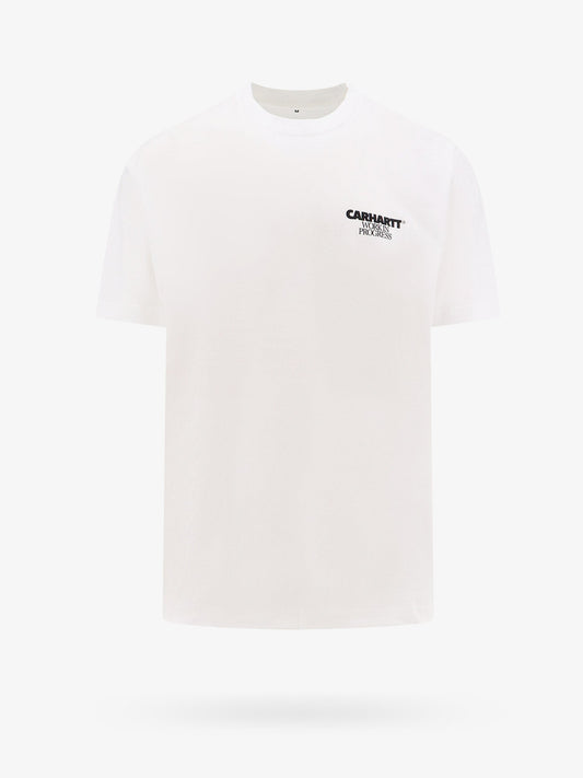 Organic cotton t-shirt with frontal logo
