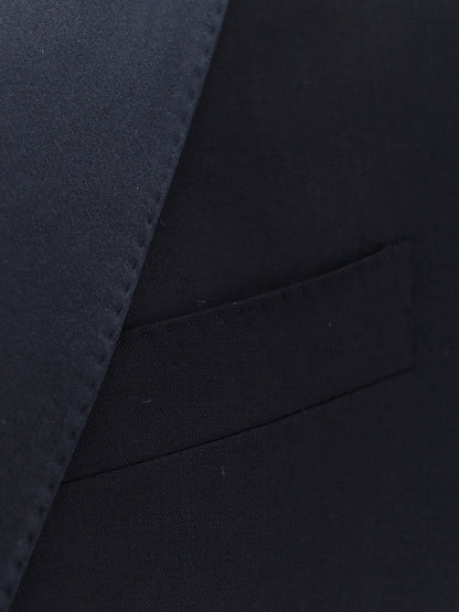 Virgin wool blend tuxedo with gilet and satin profiles thumbnail