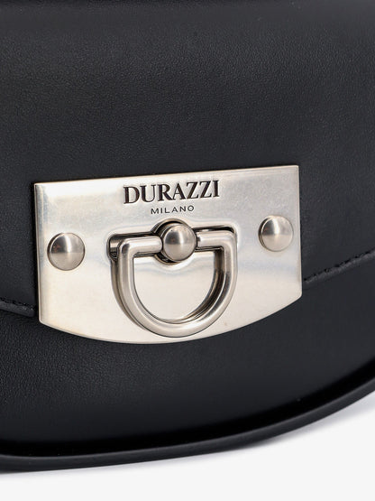 Leather handbag with engraved logo thumbnail