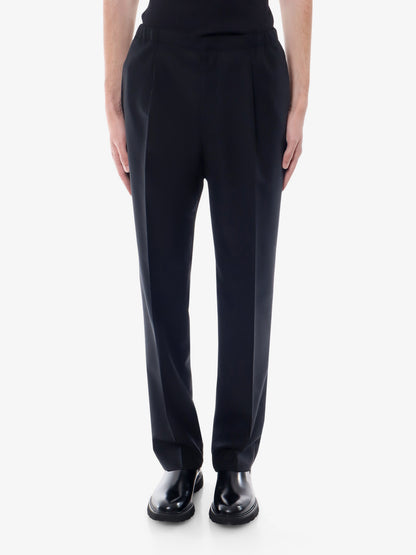 Wool trouser with 'made in fendi' label thumbnail