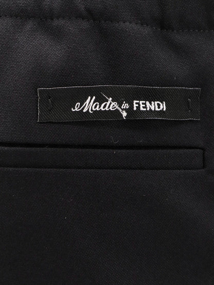 Wool trouser with 'made in fendi' label thumbnail
