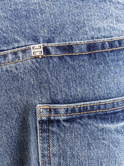 Denim jeans with metal 4g detail thumbnail