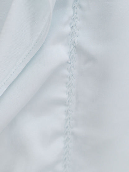 Viscose dress with lateral rouches thumbnail