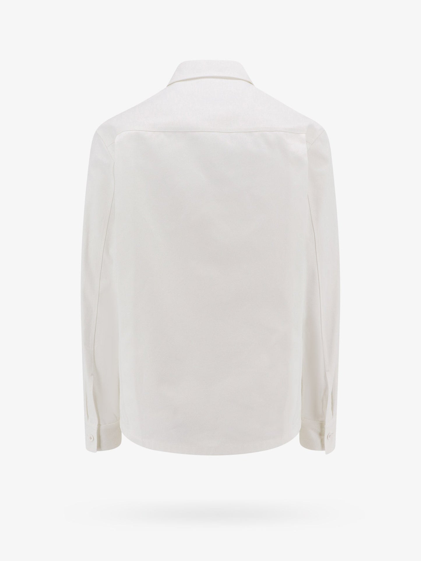 Cotton shirt with side white band