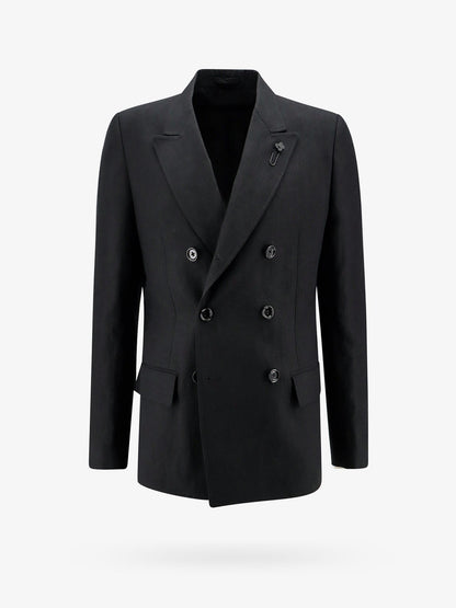 Double-breasted linen jacket thumbnail