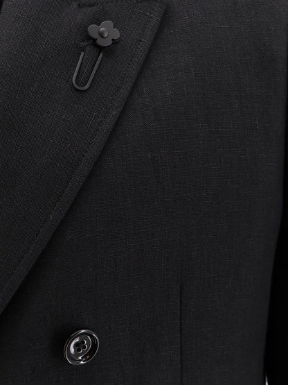 Double-breasted linen jacket thumbnail