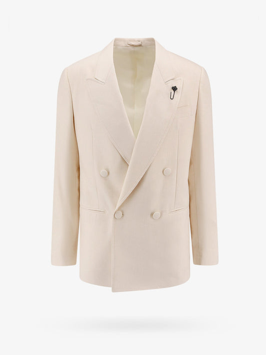 Linen and wool blazer