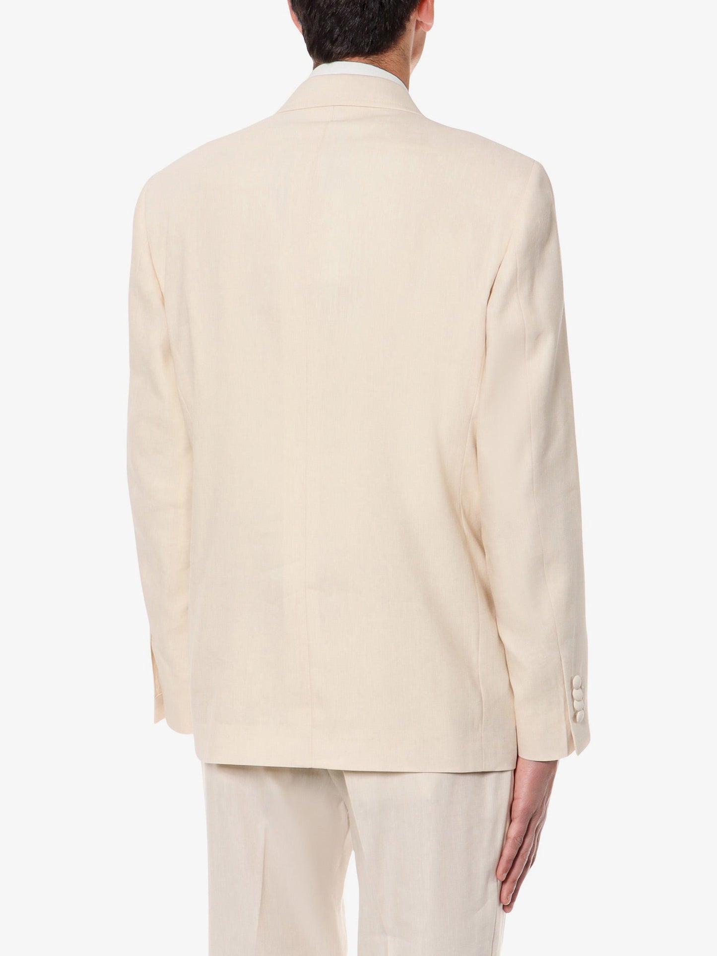 Linen and wool blazer