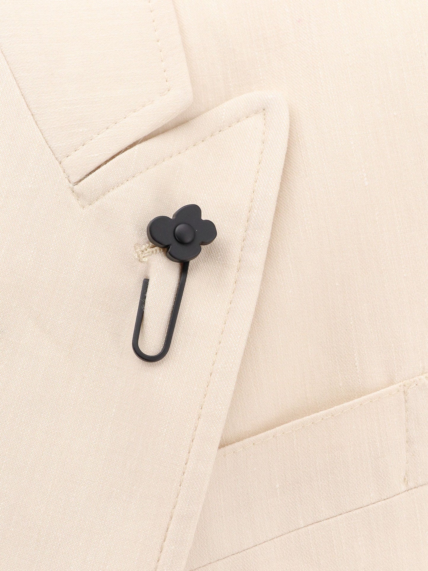Linen and wool blazer