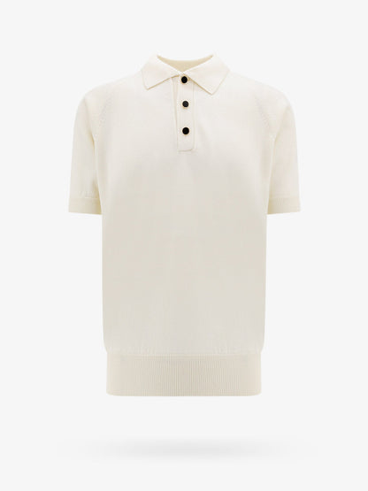 Cotton and viscose polo shirt thumbnail