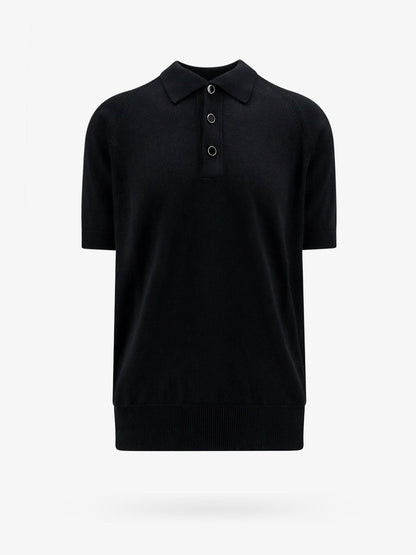 Cotton and viscose polo shirt thumbnail